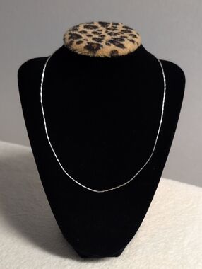 Sterling Silver Snake Chain Necklace - Silver